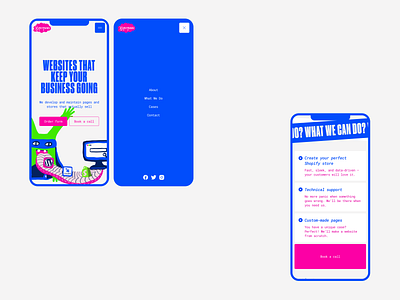 Website design for Xyberpaws 3d branding design graphic design illustration logo saas ui ux webdesign