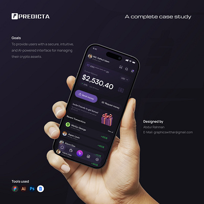 CRYPTO APP DESIGN apps apps design branding case study landing page design logo ui ui design ui ux ux design web design