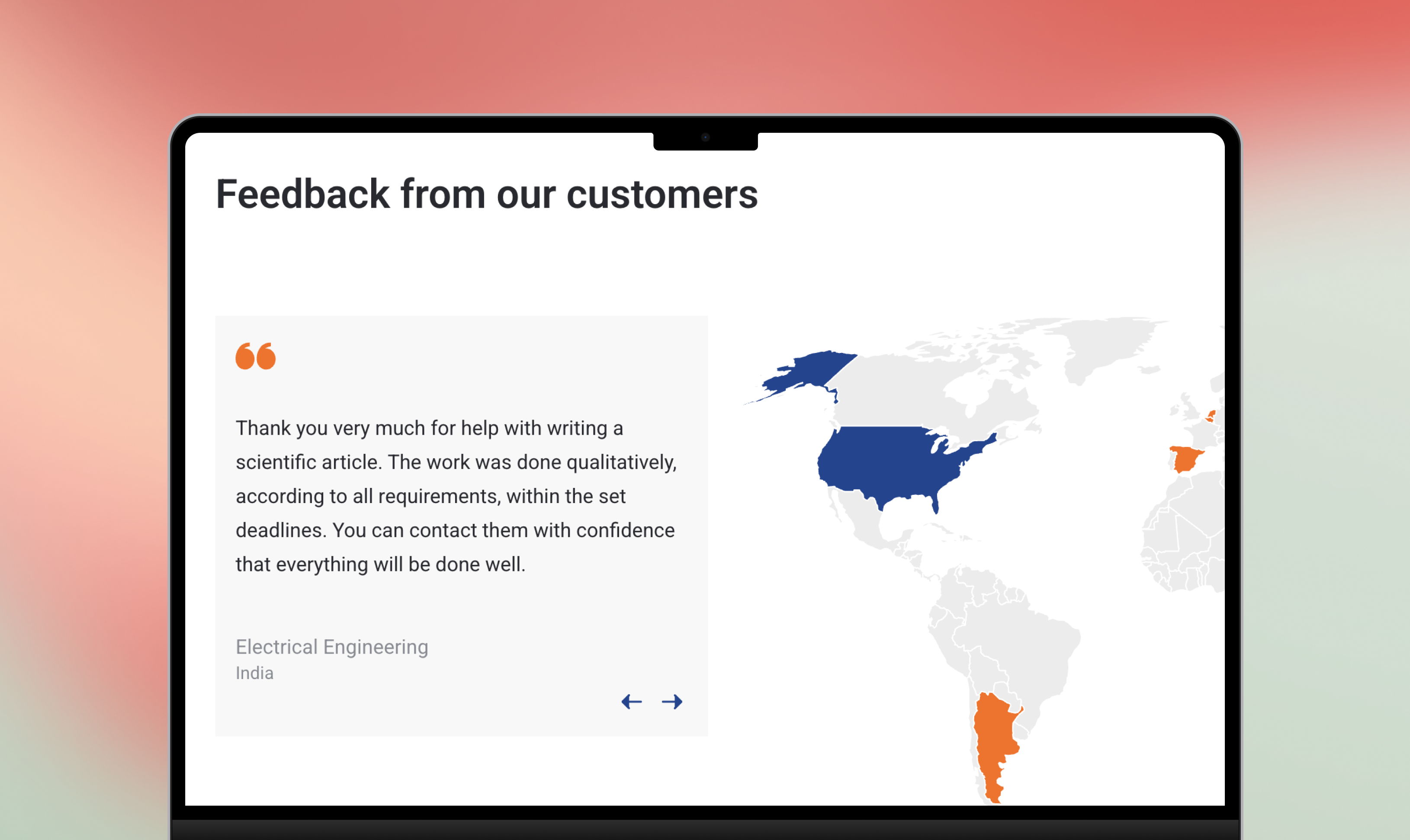 Example of Website Design