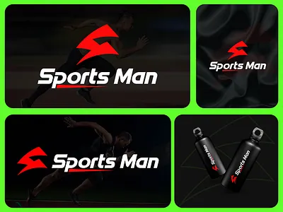 Sports Man Logo athlete logo design brand branding creative sports logo design fitness logo design icon letter s sports logo logo logo for sports brand minimal sports logo modern sports branding professional sports logo sport brand identity sports apparel logo sports company logo sports icon design sports logo sportsman logo trending logo
