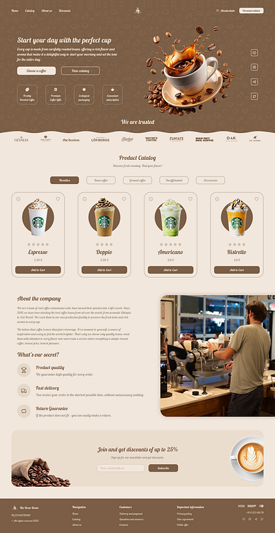 ☕ Coffee Shop ui