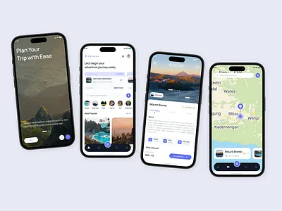 Traveline - Traveling & Ticket Booking Mobile App app destination explore explorer mobile app ticket ticket booking travel traveling uiux uiux design uiuxdesign
