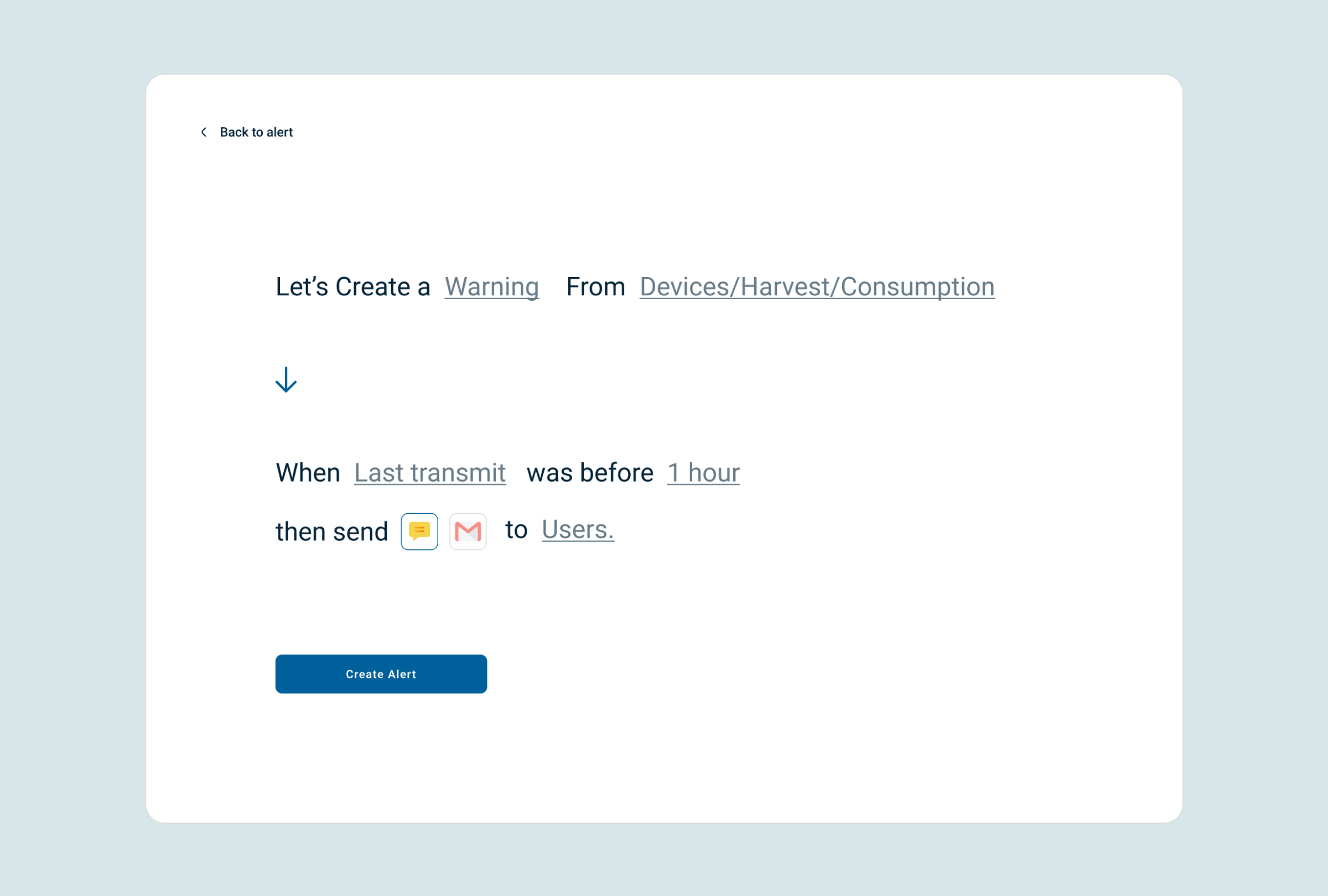 🚨 Alert Configuration UI - Smart Monitoring App dashboarddesign minimalui productdesign smartmonitoring typography ui uidesign uiux