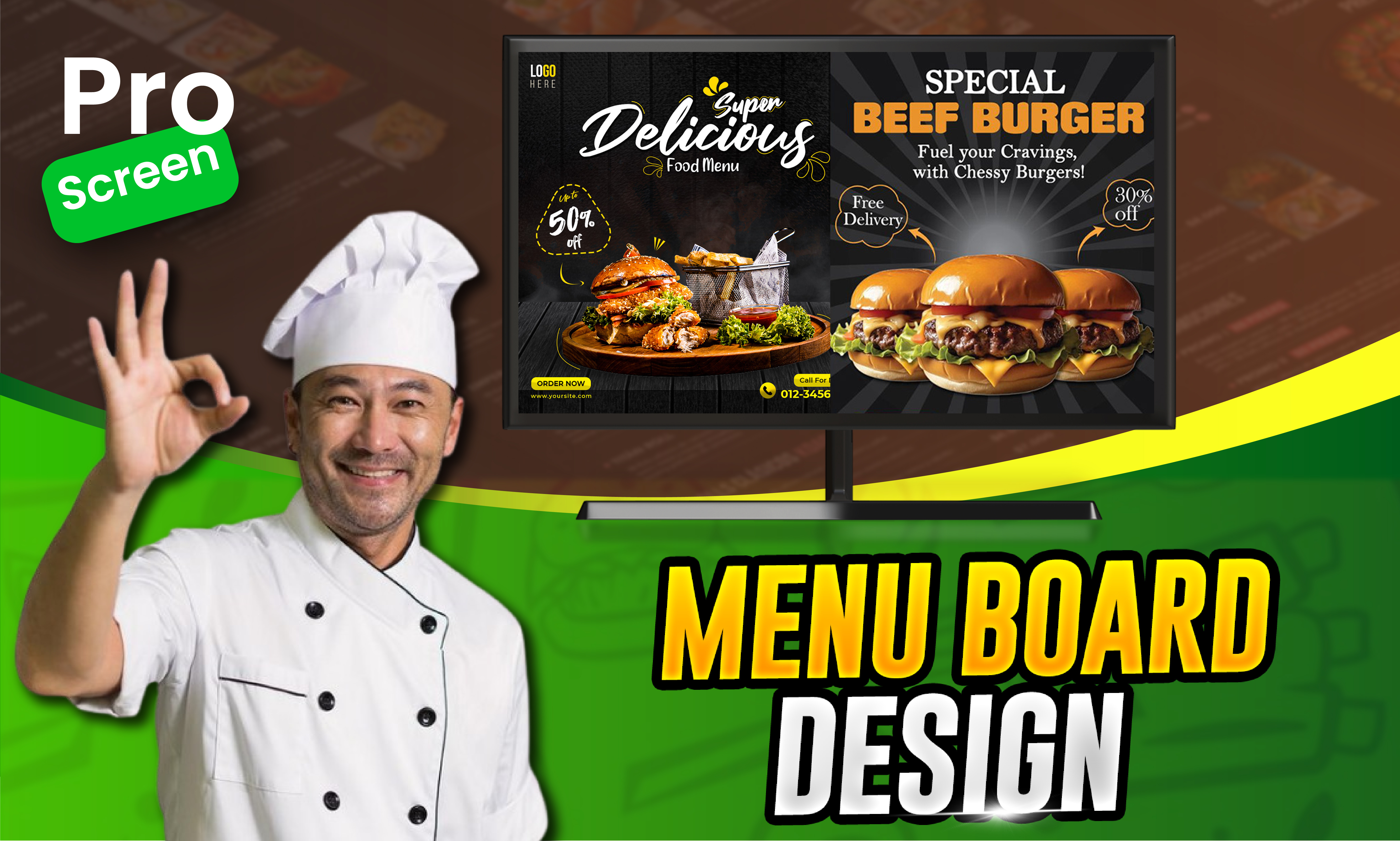 Fiverr Gig Thumbnail Design branding fiverr gig thumbnail graphic design illustration illustrator logo menu design photoshop thumbnail vector youtube thumbnail