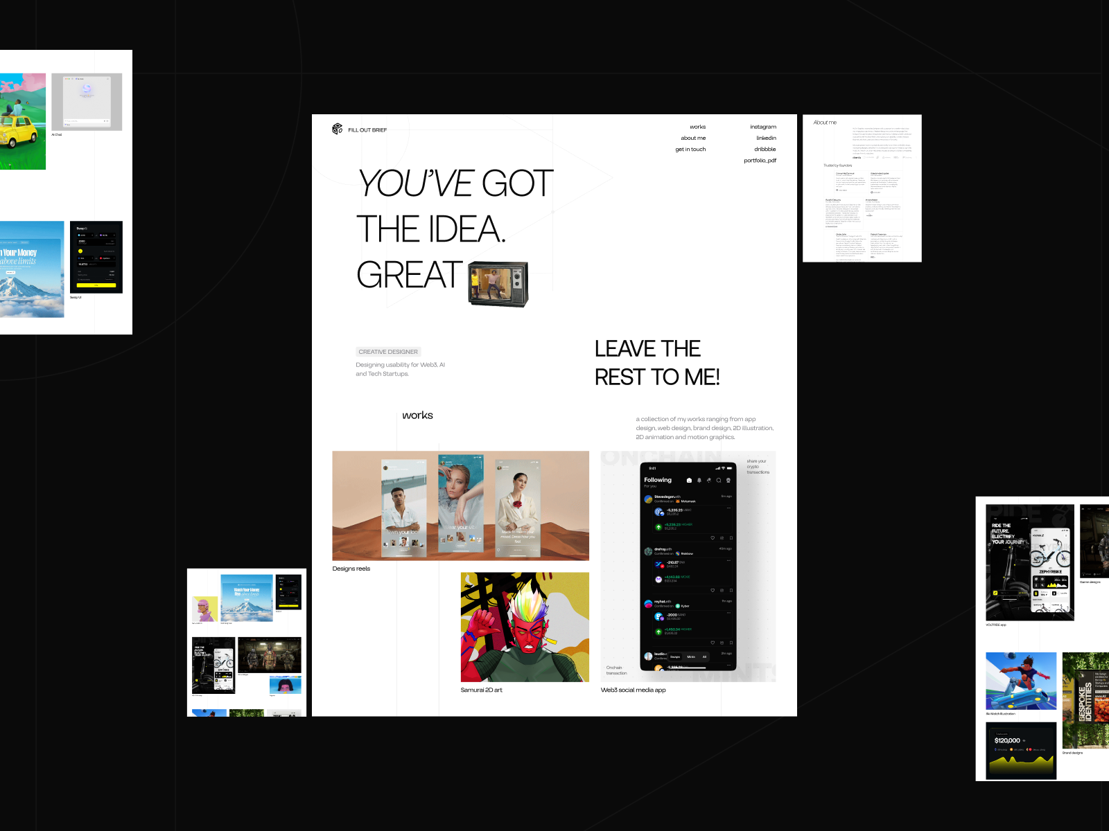 srotimi - web design animation clean micro interaction motion design srotimi tech ui design web design