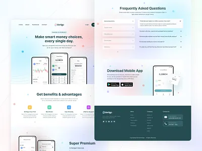 Fintech App Landing Page bank services banking banking app crypto crypto design design figma finance finance app finance website fintech fintech website landing page online banking payments ui ui ux uidesign ux design website