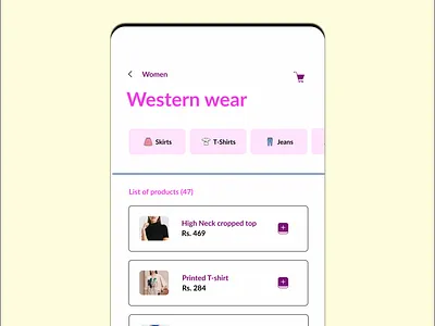 Category Screen branding carddesign challenge design graphic design illustration logo ui ux vector