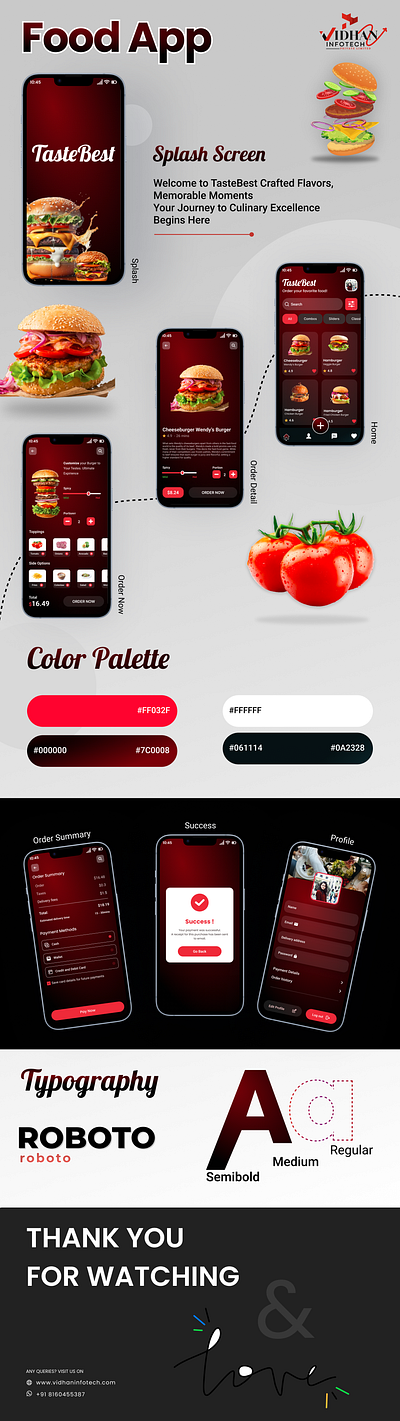 TasteBest Food App ui