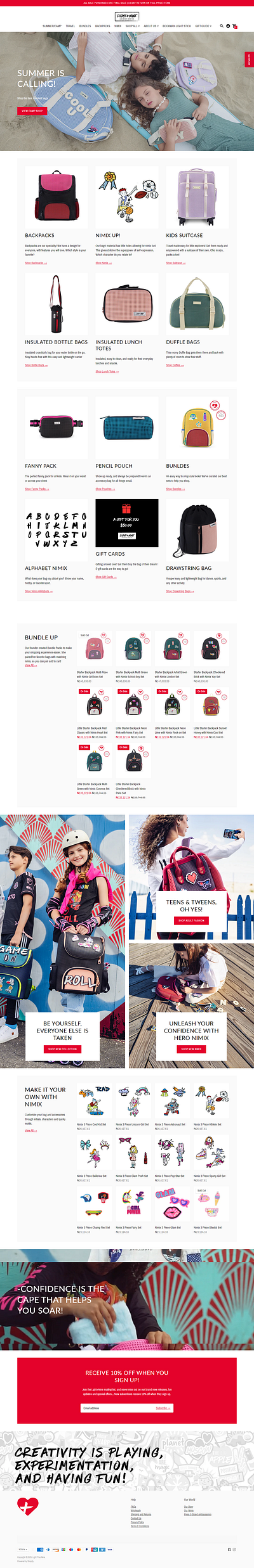 Light+Nine dropshiping graphic design shopify shopify dropshiping