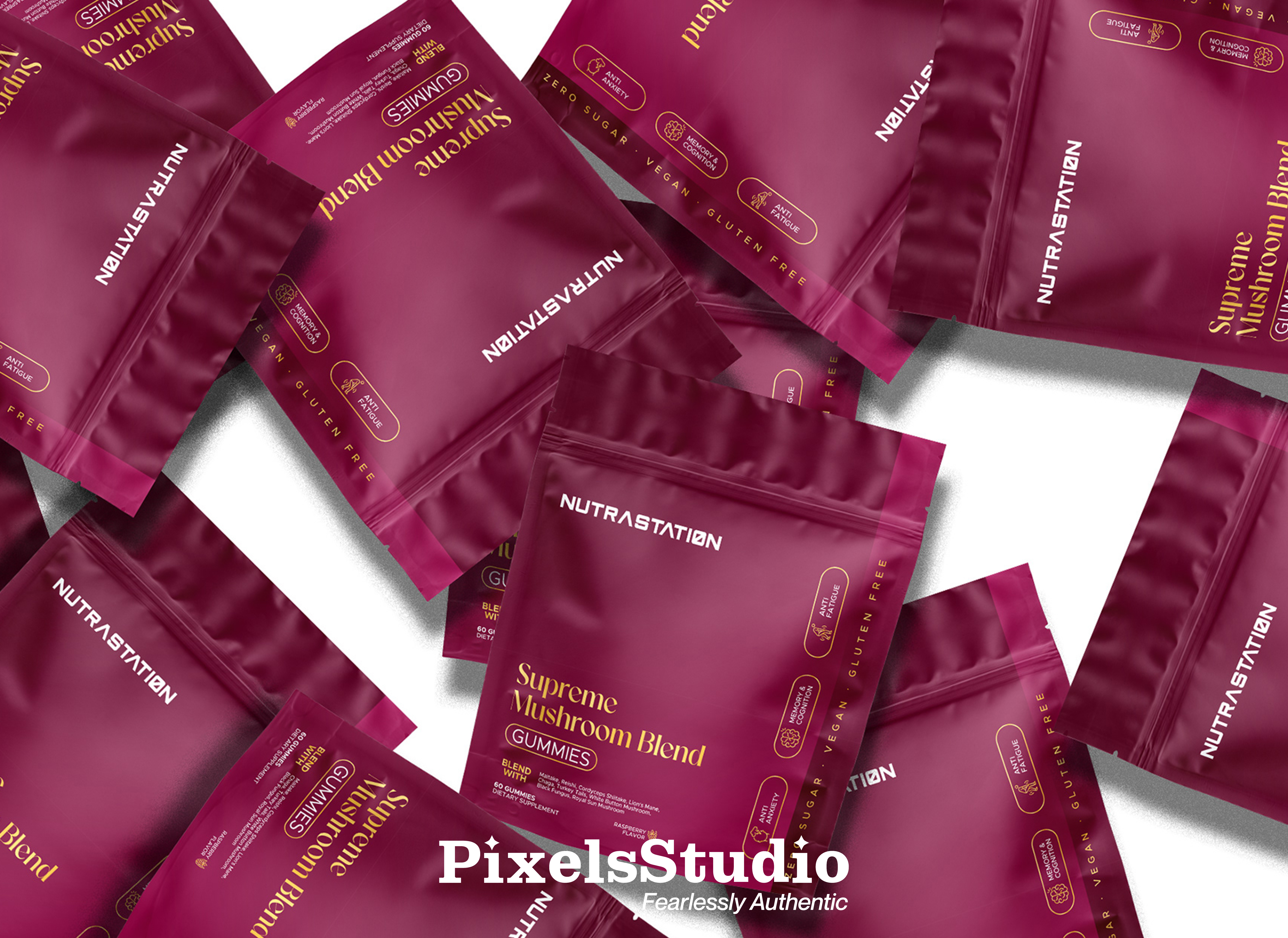 You’ll Want to Rebrand After Seeing These Packaging Concepts a content branding design graphic design label label design logo mockup packaging packaging design product packaging supplement supplement label design