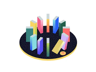 Metaphorical Illustration for Leela The Queen app app app design app illustration books branding design editorial illustration game design game illustraation geometry illustration illustrator isometric illustration isometry metaphor minimal psychology ui vector visual metaphor