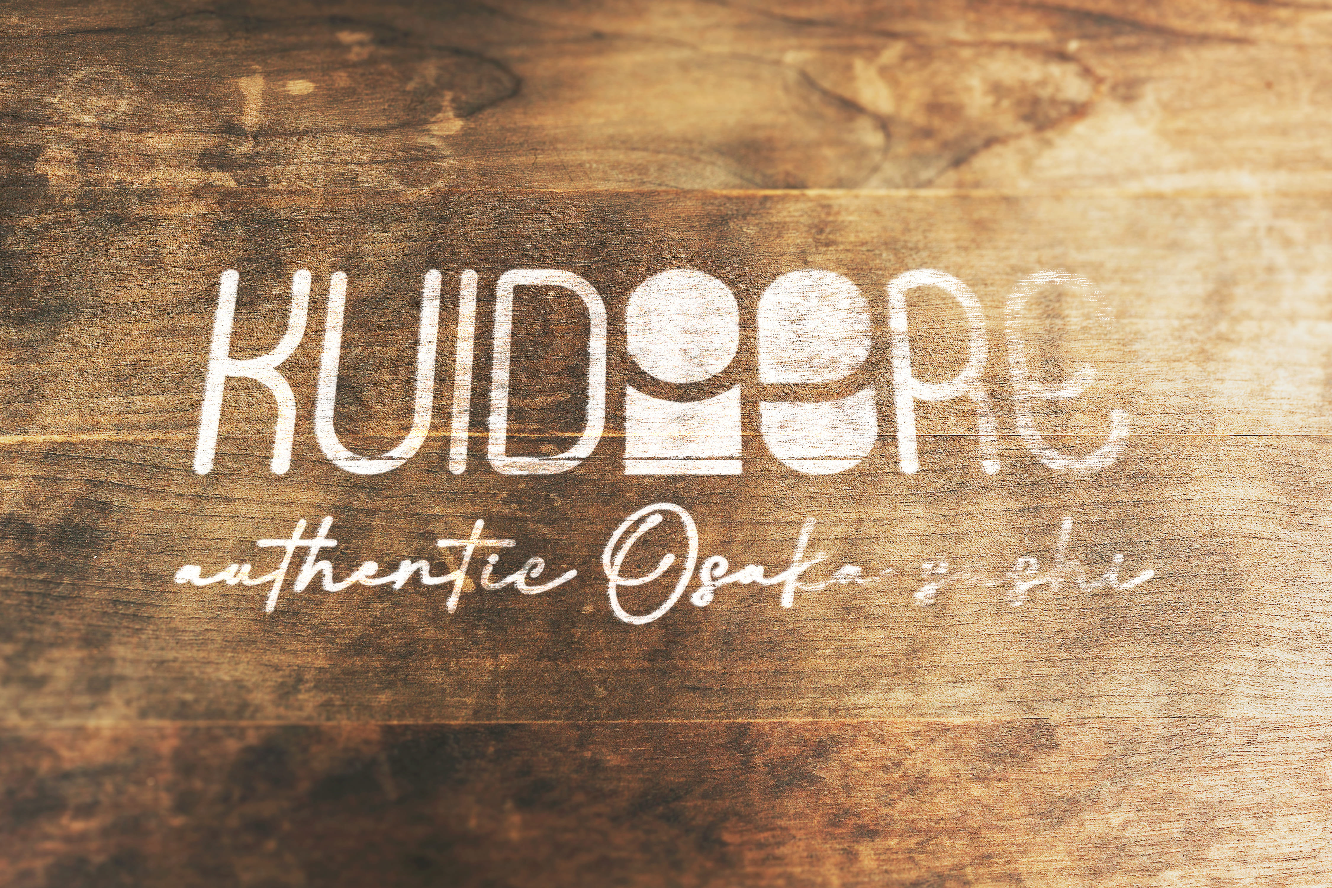 Kuidaore sushi restaurant branding graphic design illustration logo