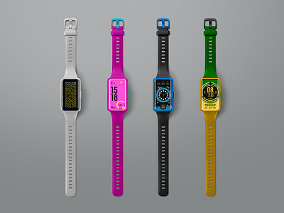 Smart Band Mockup Smartwatch