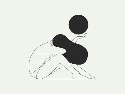 Black whole sun (PSE '25) branding character design editorial grain graphic design illustration