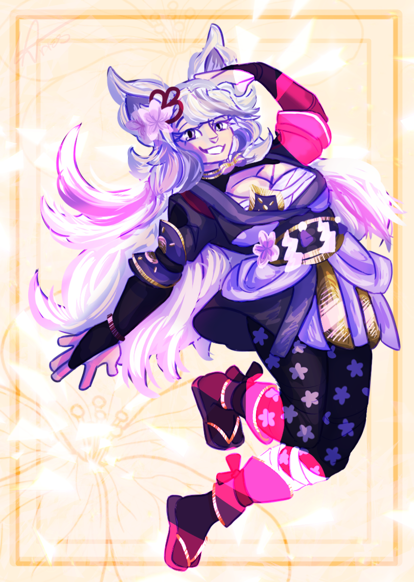 Vulpixie VTuber Fanart character design design digital design fanart illustration vtuber