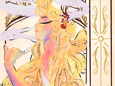 Alphonse Mucha - Job art history design digital design graphic design illustration