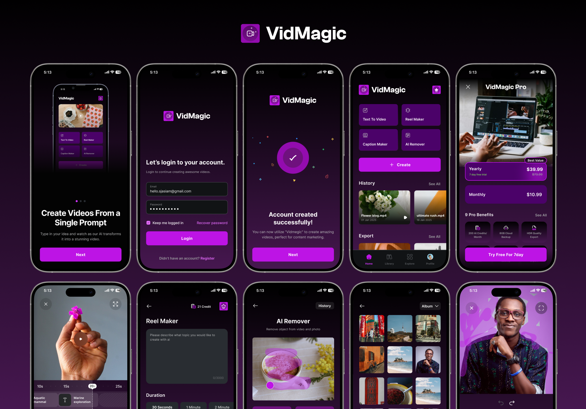 Example of Intuitive Mobile App UI/UX Design
