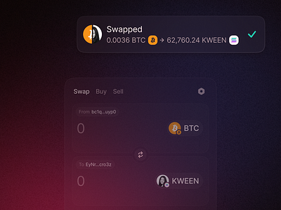 Junction Notifications app blockchain chain crypto dapp exchange junction multichain notification push success swap toast token trade web3