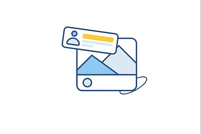 Image File Icon – Business Icon Animation animated animation gallery image lottie lottiefiles photo profile