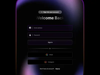 Login UI design login ui ui design uidesign uiux design