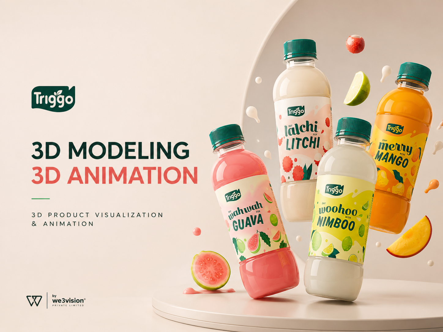 Triggo - 3D Animation 3d animation animation branding graphic design logo motion graphics packagin