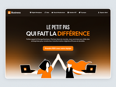 Orange Business [ Landing page ]
