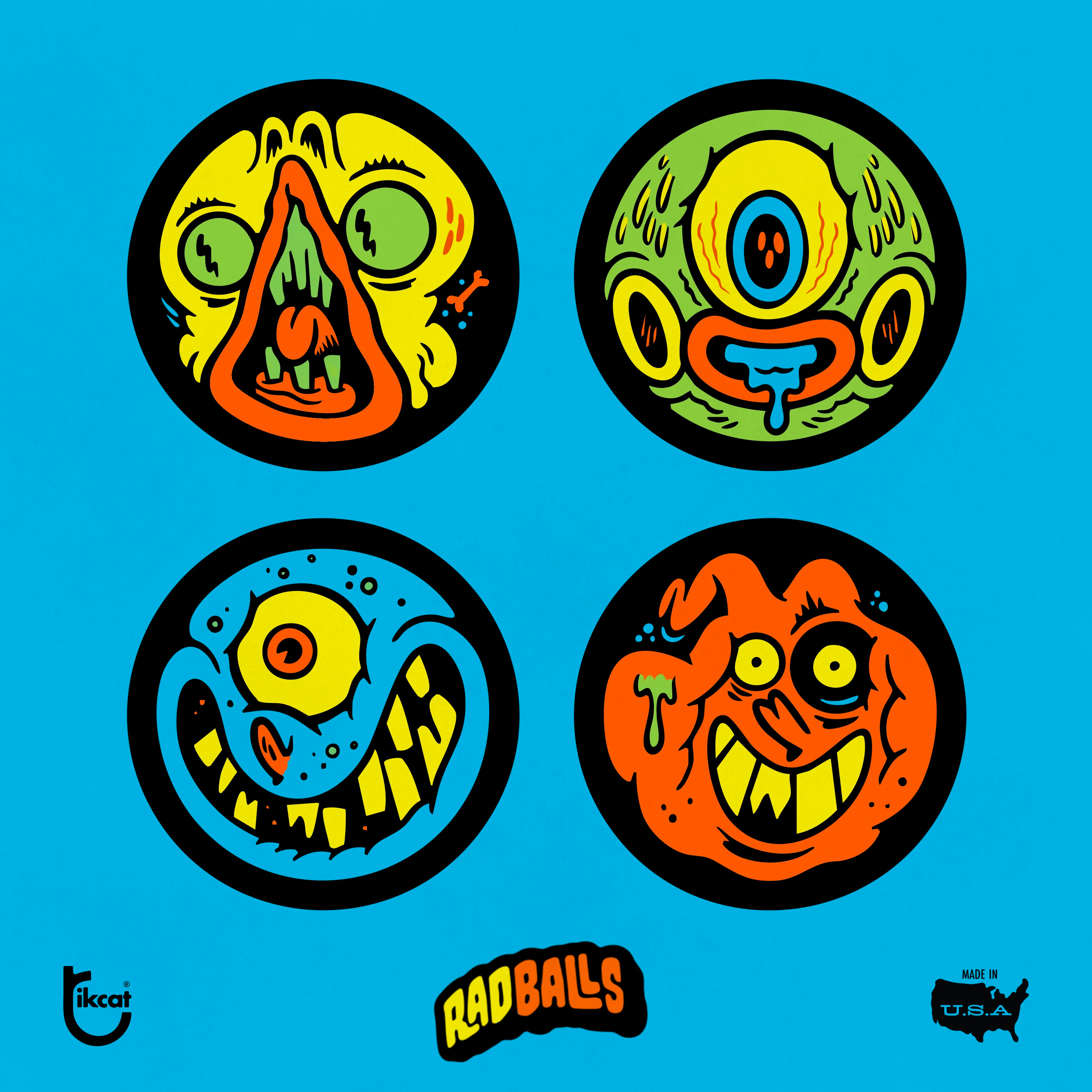 Radballs #2 branding design graphic design illustration logo