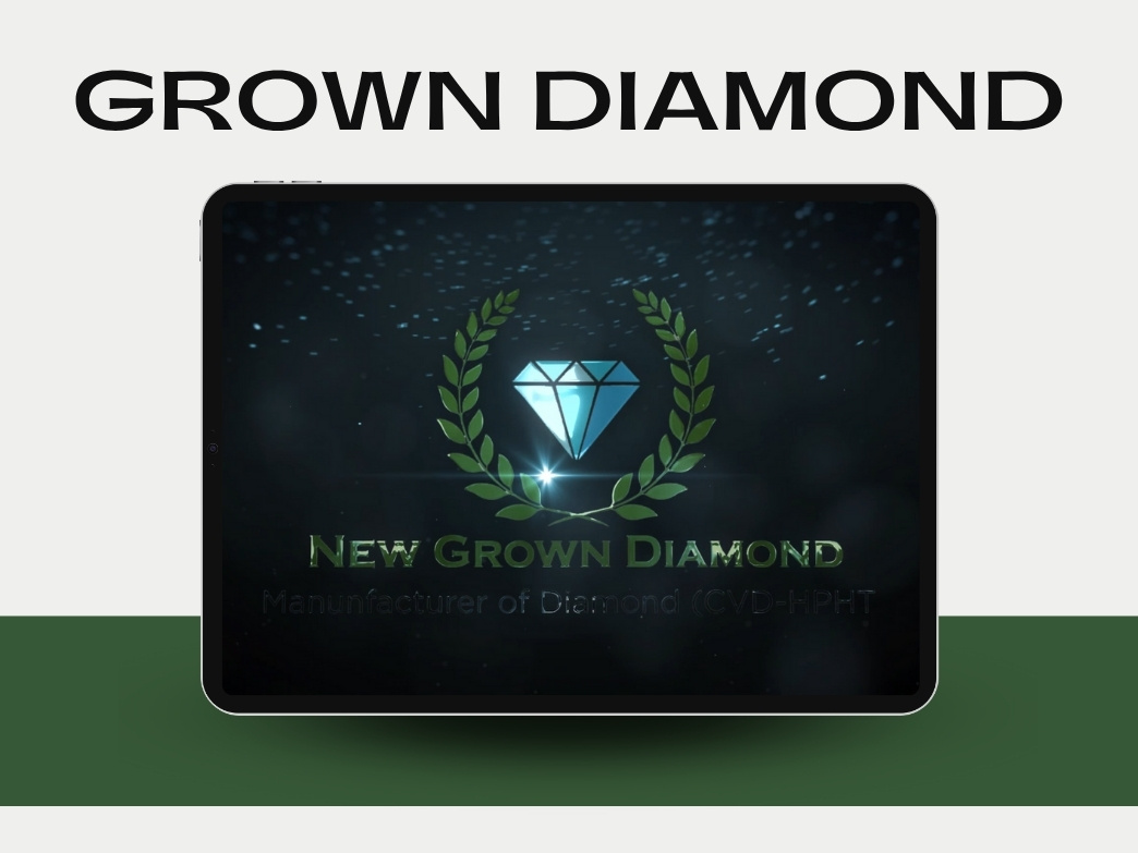New Grown Diamond Pvt.Ltd - Logo Promo 2d animation animation branding graphic design logo motion graphics