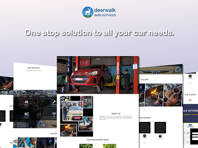 Auto Services Web UI ui