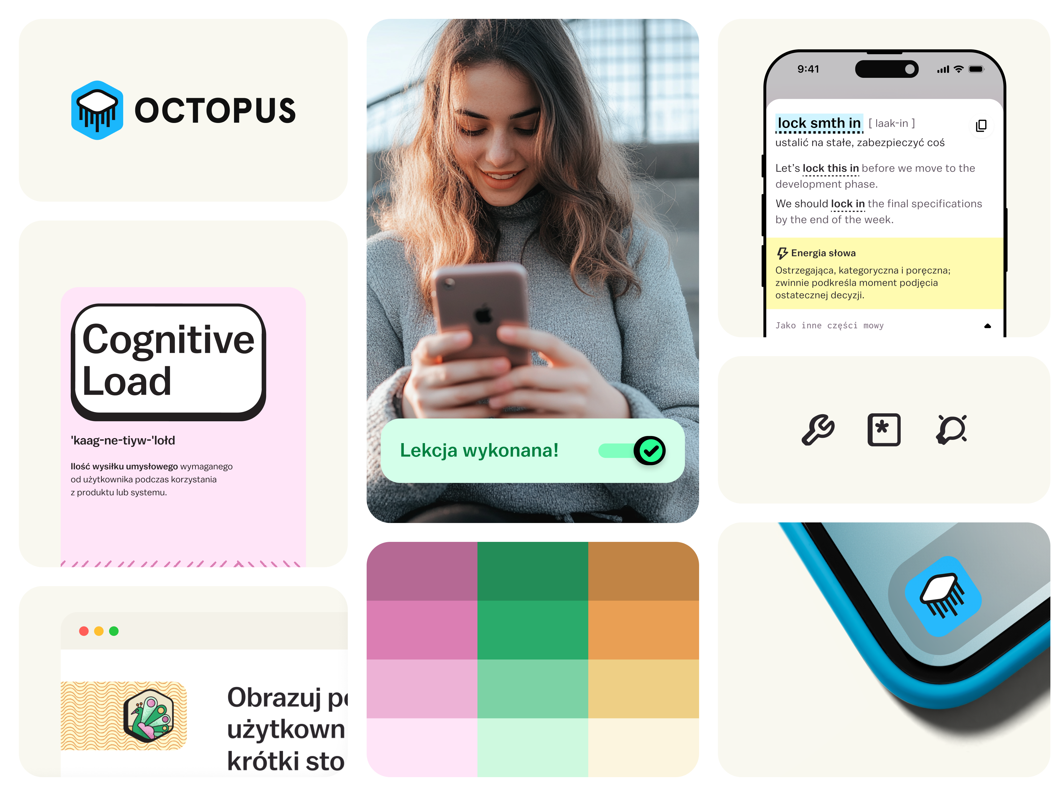 OCTOPUS – Look and Feel art direction brand design creative direction design language digital branding graphic design icons identity design illustrations octopus product branding startup ui visual identity