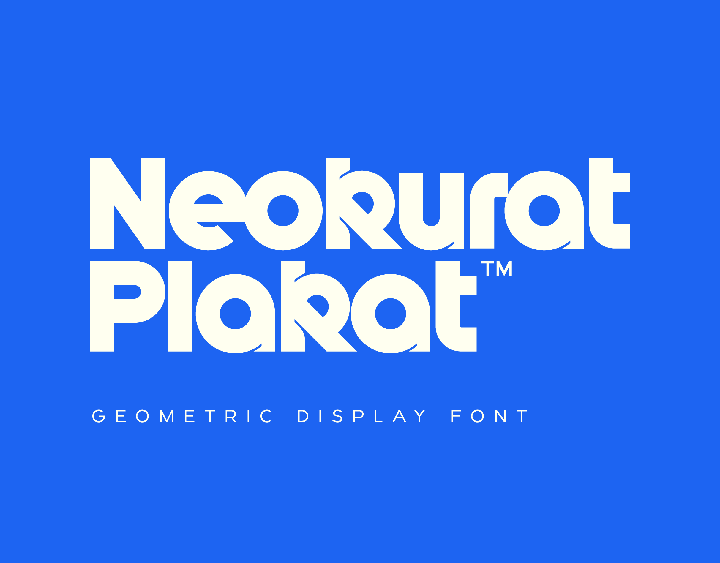 Neokurat Plakat — Geometric Display Font abstract bauhaus branding design display fonts font design fonts geometric graphic design logo logofont minimal modern poster retro sans serif specimen stylish fonts typeface typography