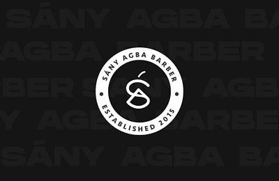 SANY - Agba Barber adobe barbing brand design best designer brand design brand design process brand identity design branding graphic design identity design logo design visual identity