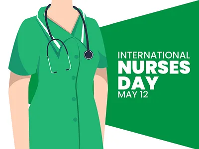 International Nurses Day adobe illustrator branding design graphic design illustration international nurses day logo vector
