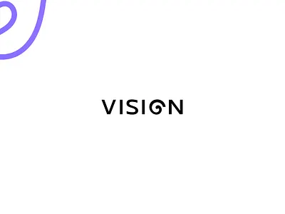 VISION TM FULL LOGO DESIGN branding logo minimalalist modern