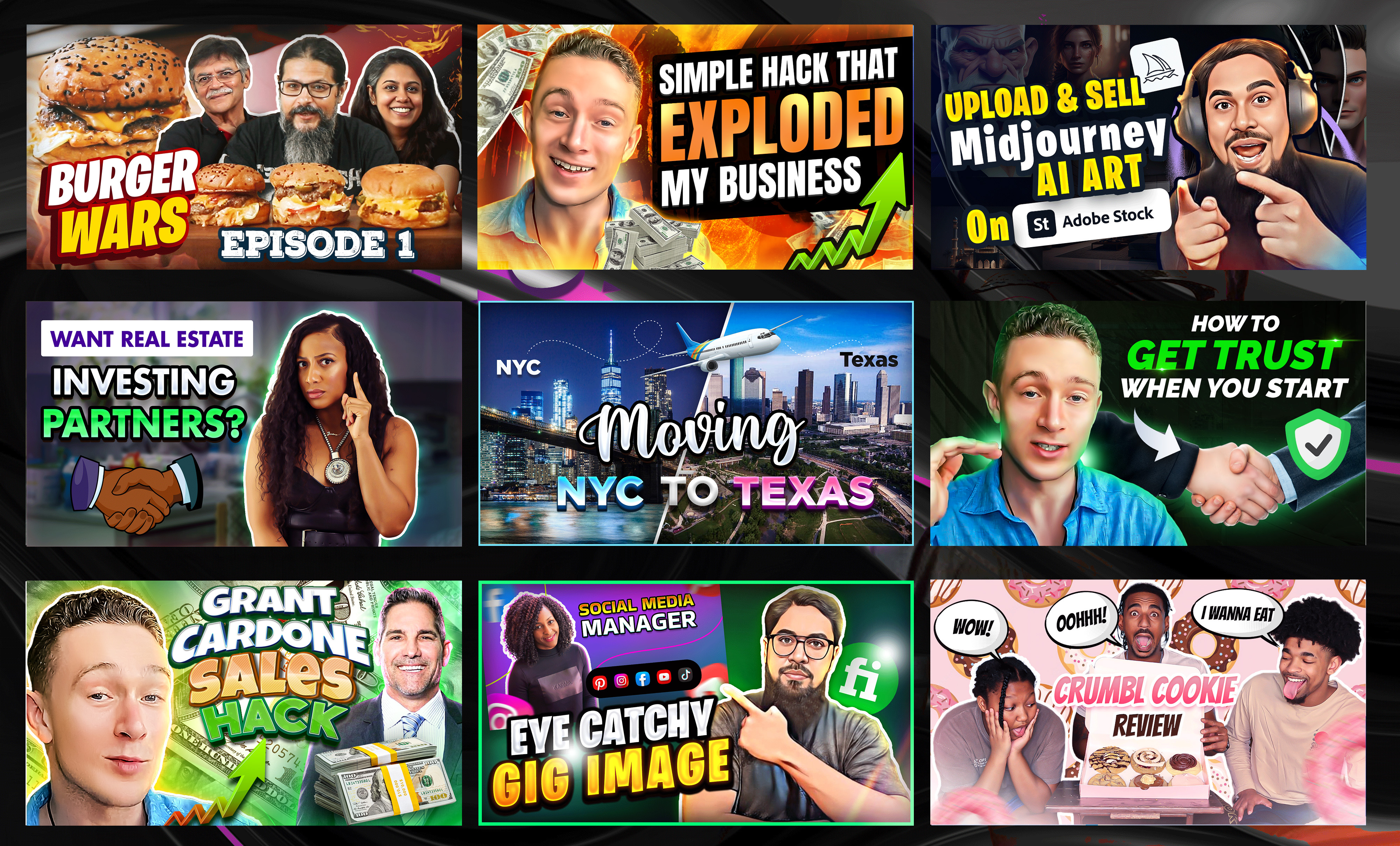 Example of Professional Youtube Thumbnail (24 Hour)