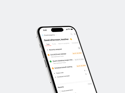 project management app dashboard app branding graphic design logo product design typography ui