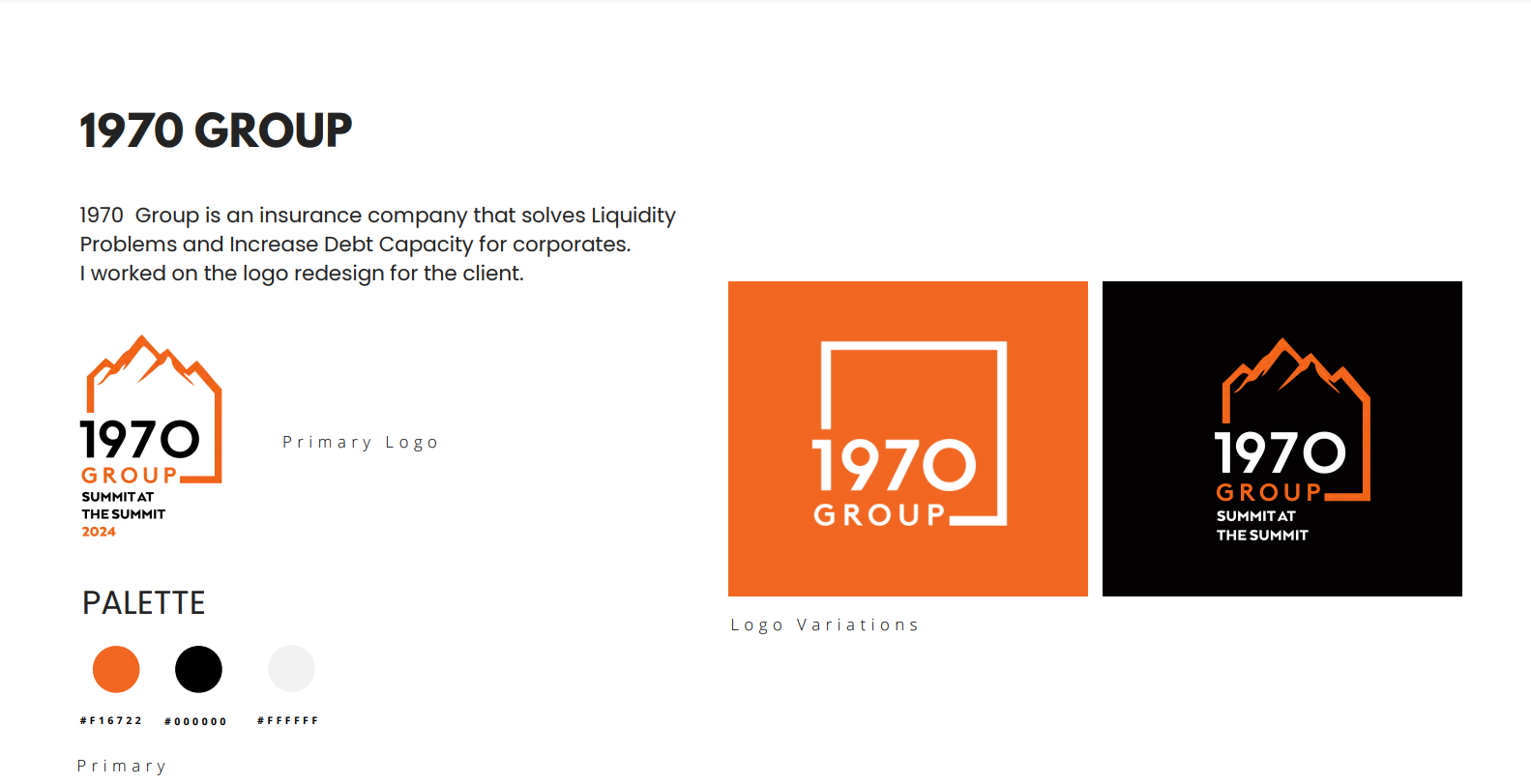 1970 Group Brand Identity Design by Abdullah Mufassir on Dribbble