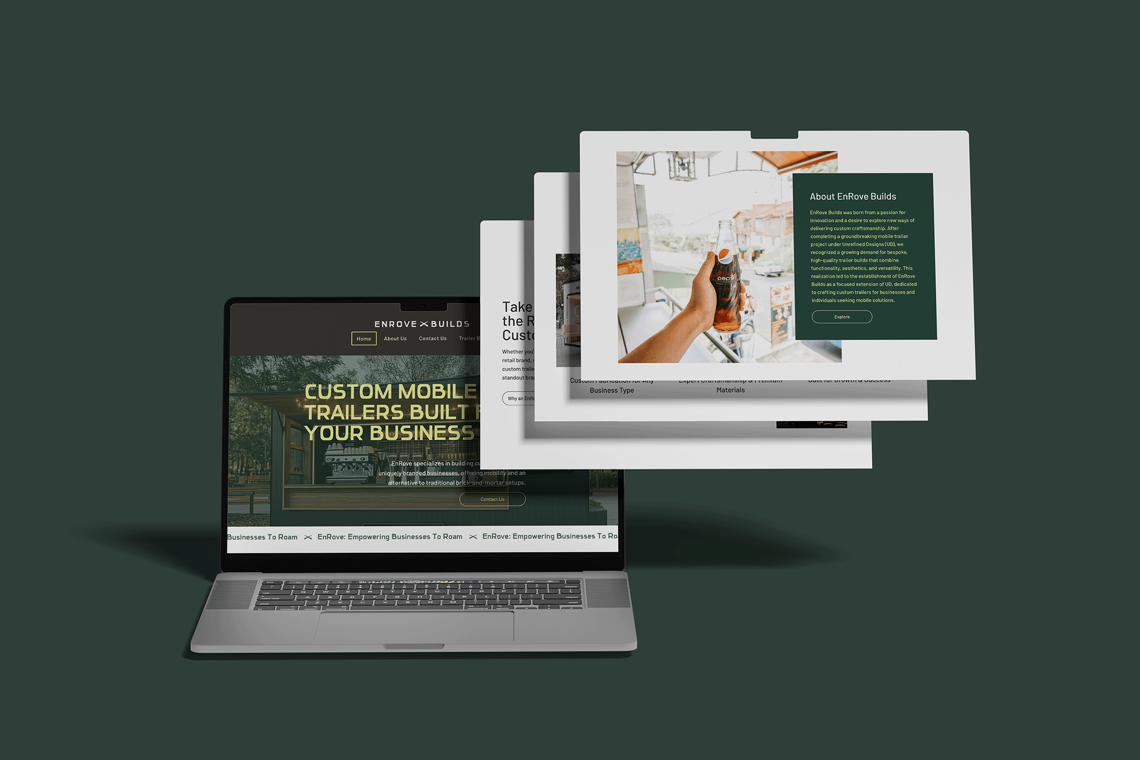 Example of Custom Website Design Package