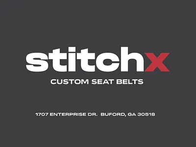 StitchX Logo branding design graphic design logo