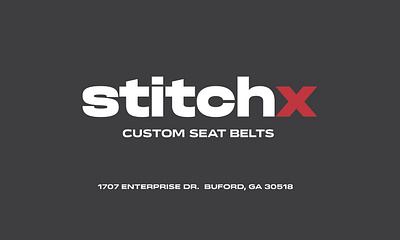 StitchX Logo branding design graphic design logo