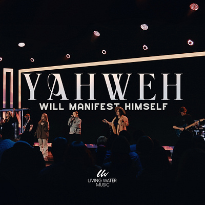 “Yahweh” Album Cover design graphic design illustration typography
