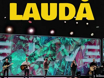 Lauda Album Cover graphic design illustration typography