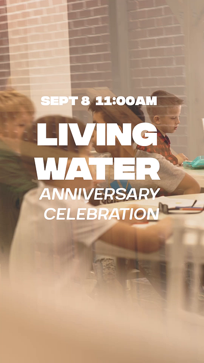 Living Water Reel graphic design reel ssm typography video