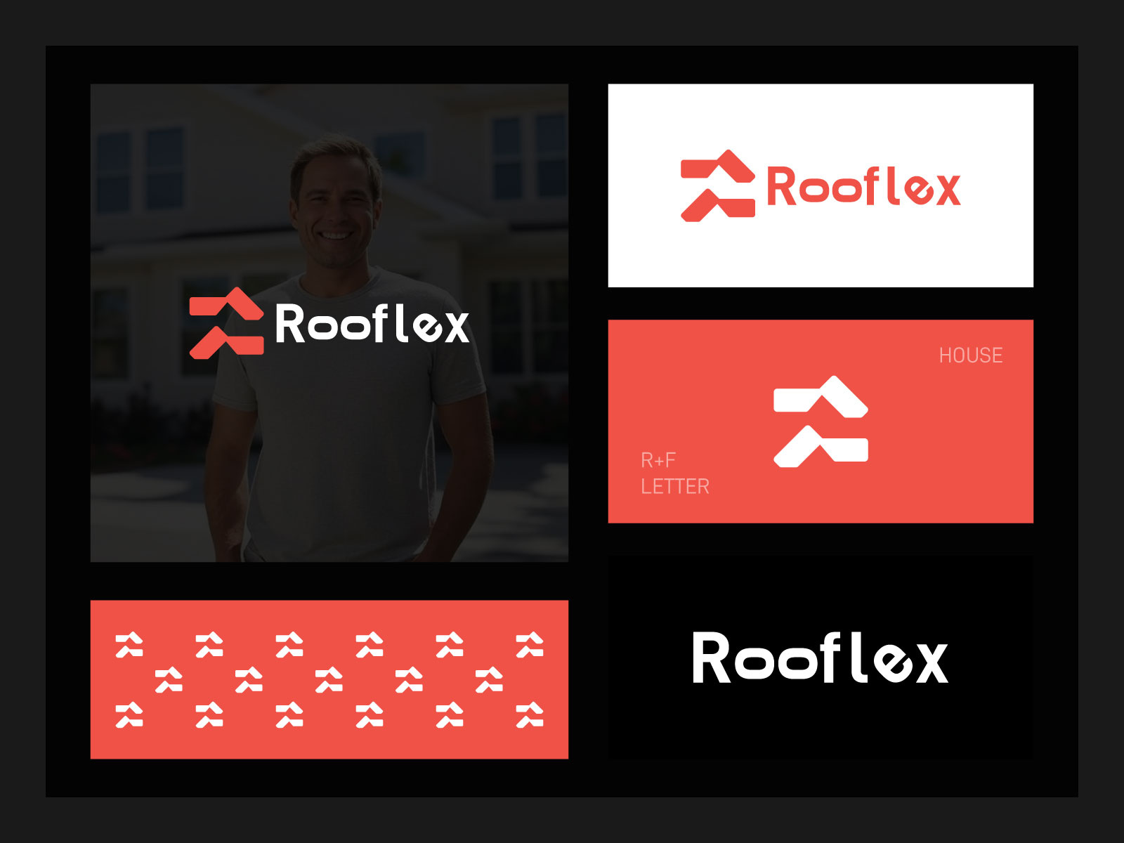 Example of Letter Mark Logo For Real Estate Company