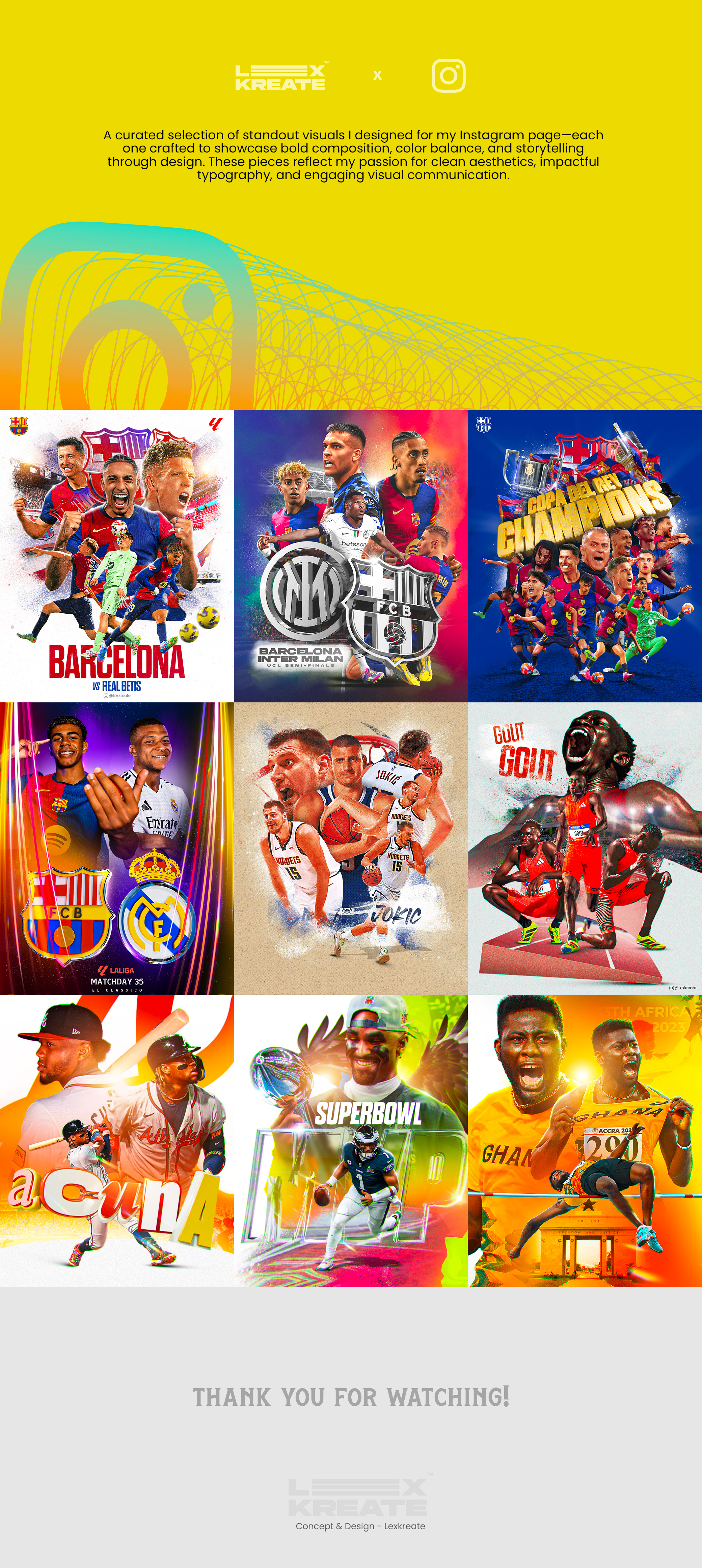 Example of Sports Poster Design