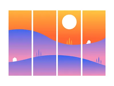 Geometric Mondays 103 brand identity branding color palette design geometric geometric design illustration logo