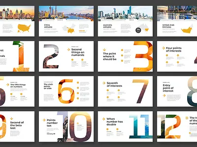City Template Persentation branding