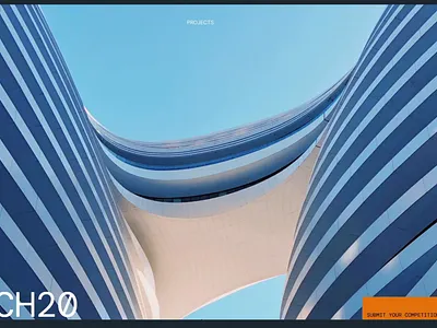 Сайт про архитектуру animation branding cover design design graphic design layout motion graphics typography ui