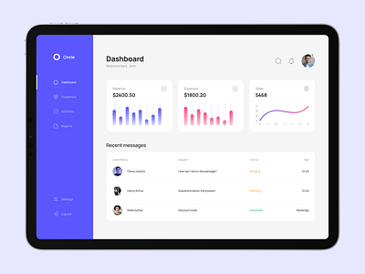 Dashboard UI dashboard design ui uiux