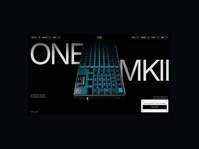 OXI Instrumenta [Homepage, Behance] 3d development figma graphic design interaction motion design motion graphics music music instruments product ui uidesign webdesign webflow website website design